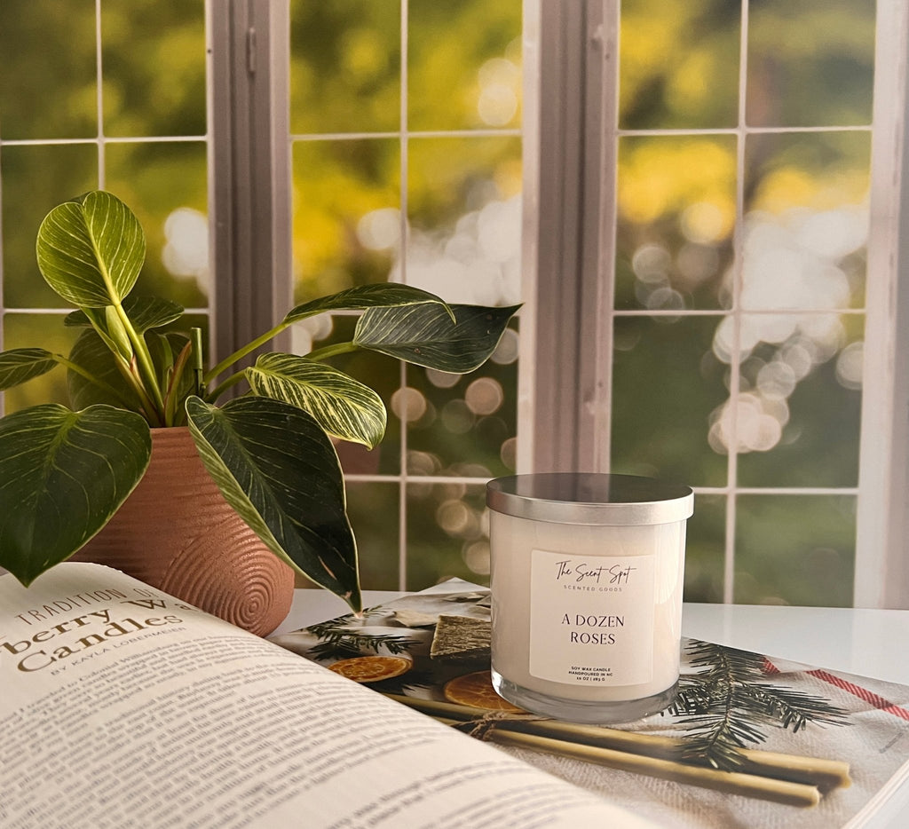 A Dozen Roses Candle - Paramount Made - A Dozen Roses Candle Paramount Made 10oz