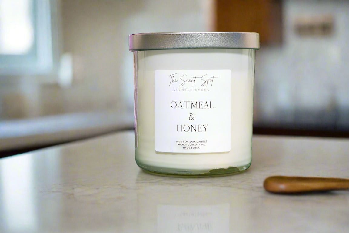 Oatmeal & Honey Candle - Paramount Made - Oatmeal & Honey Candle Paramount Made 4 oz