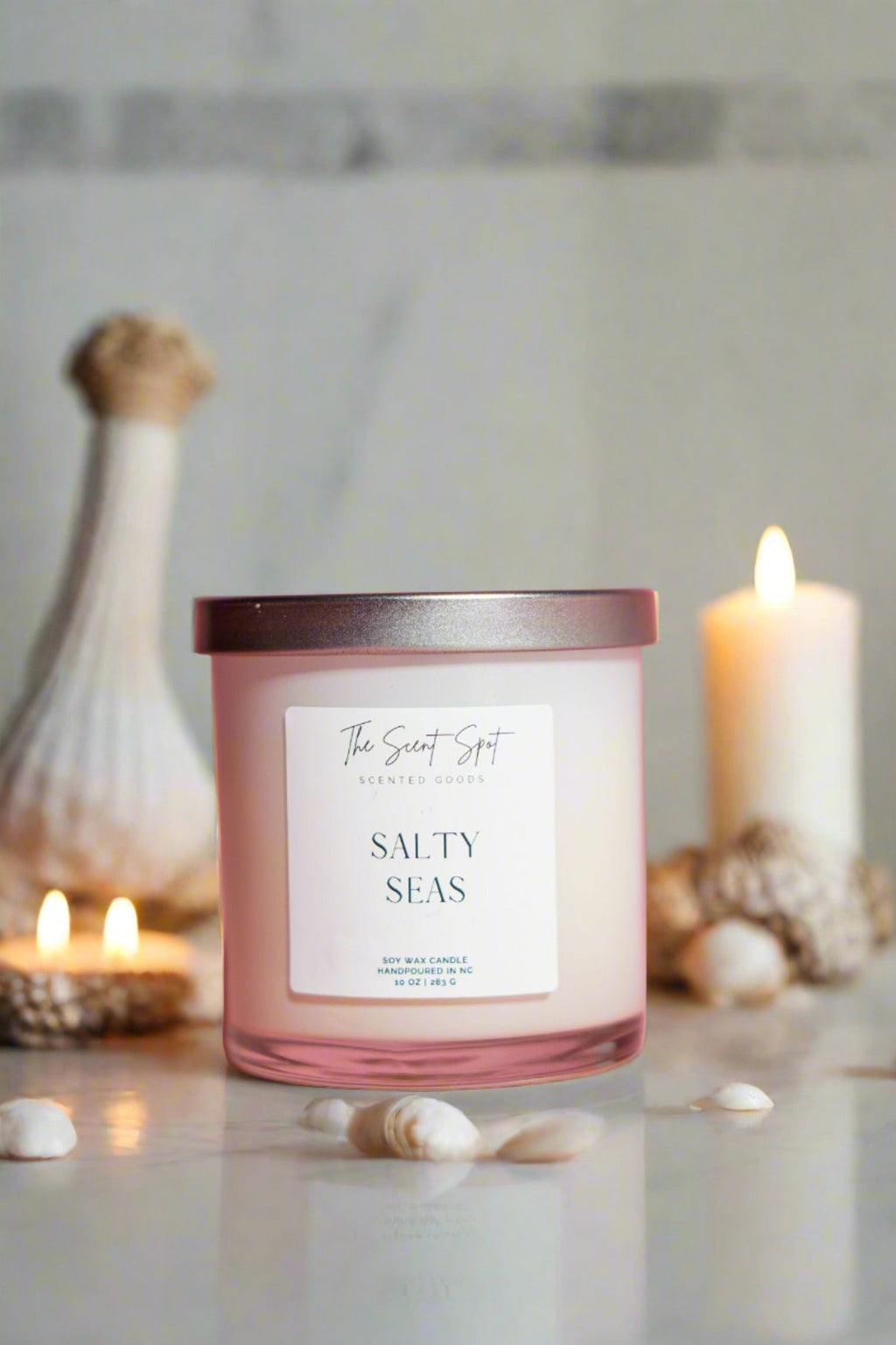 Salty Seas Candle - Paramount Made - Salty Seas Candle Paramount Made 10oz
