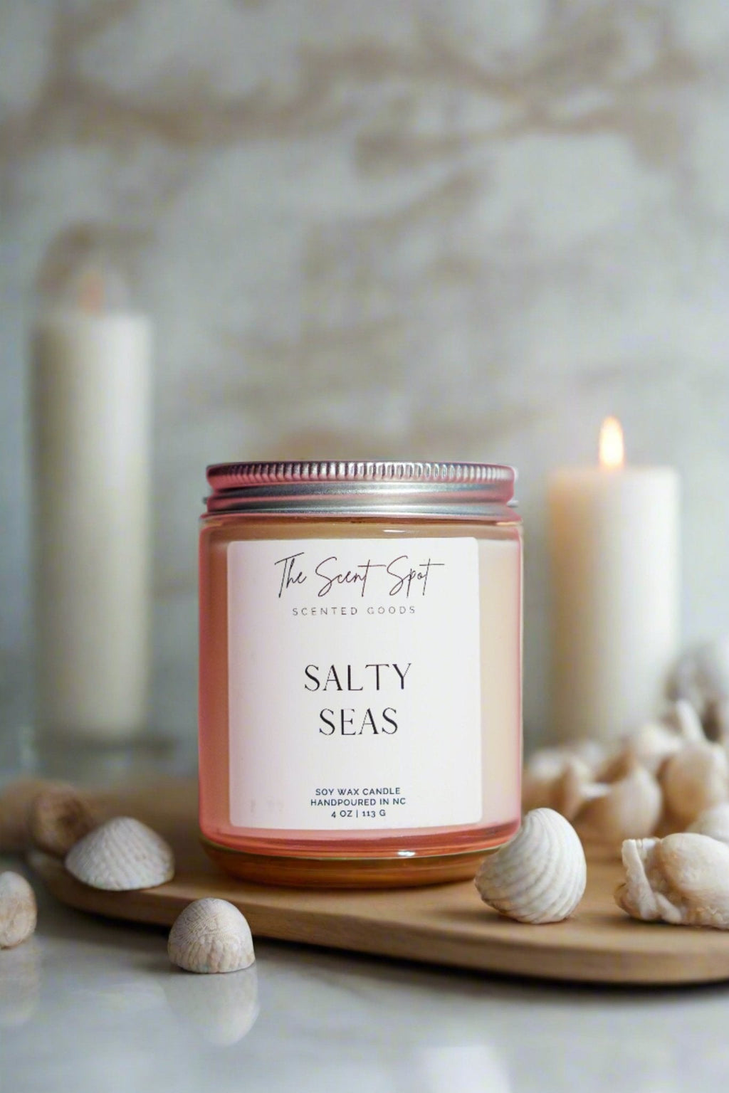 Salty Seas Candle - Paramount Made - Salty Seas Candle Paramount Made 10oz
