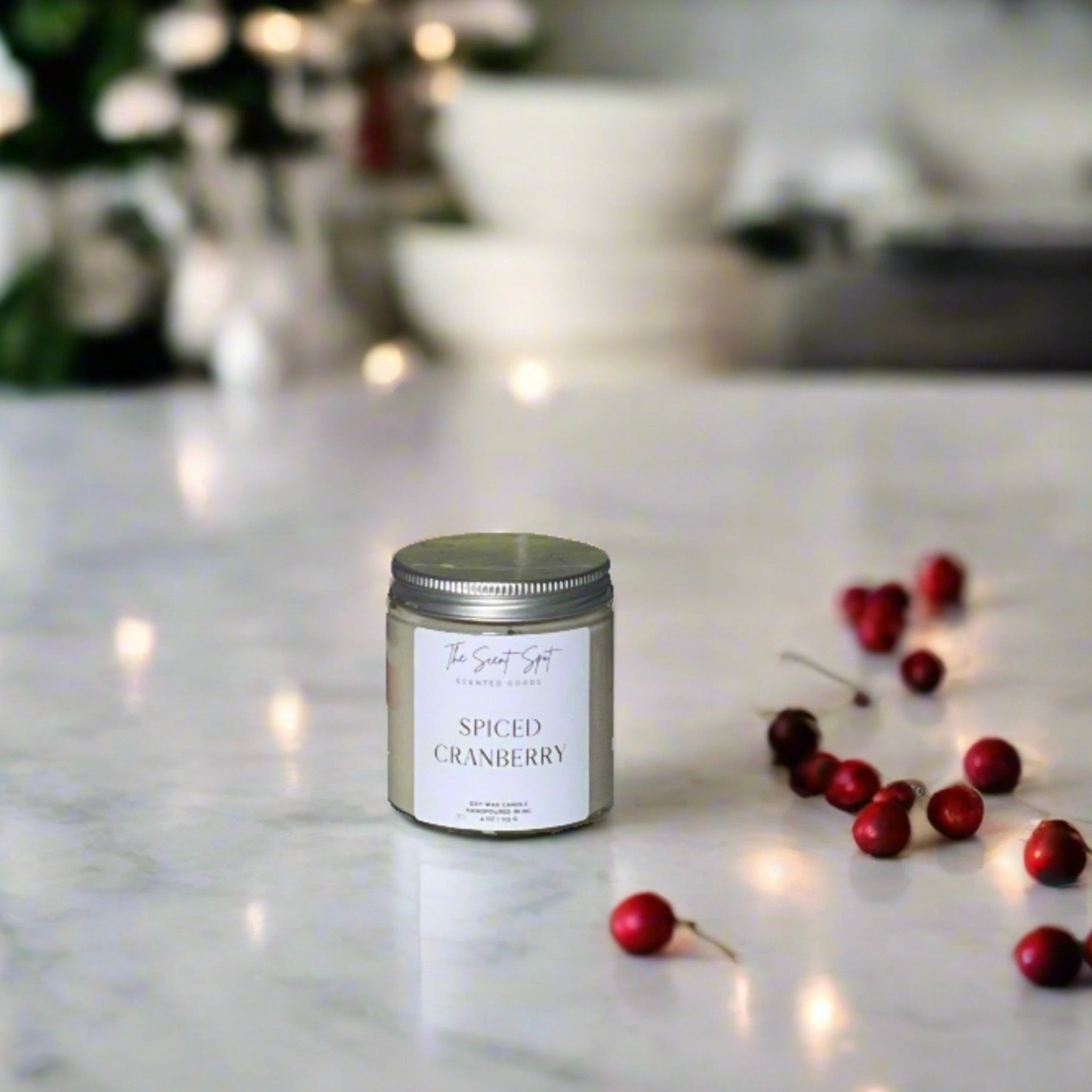 Spiced Cranberry Candle - Paramount Made - Spiced Cranberry Candle Paramount Made 10oz